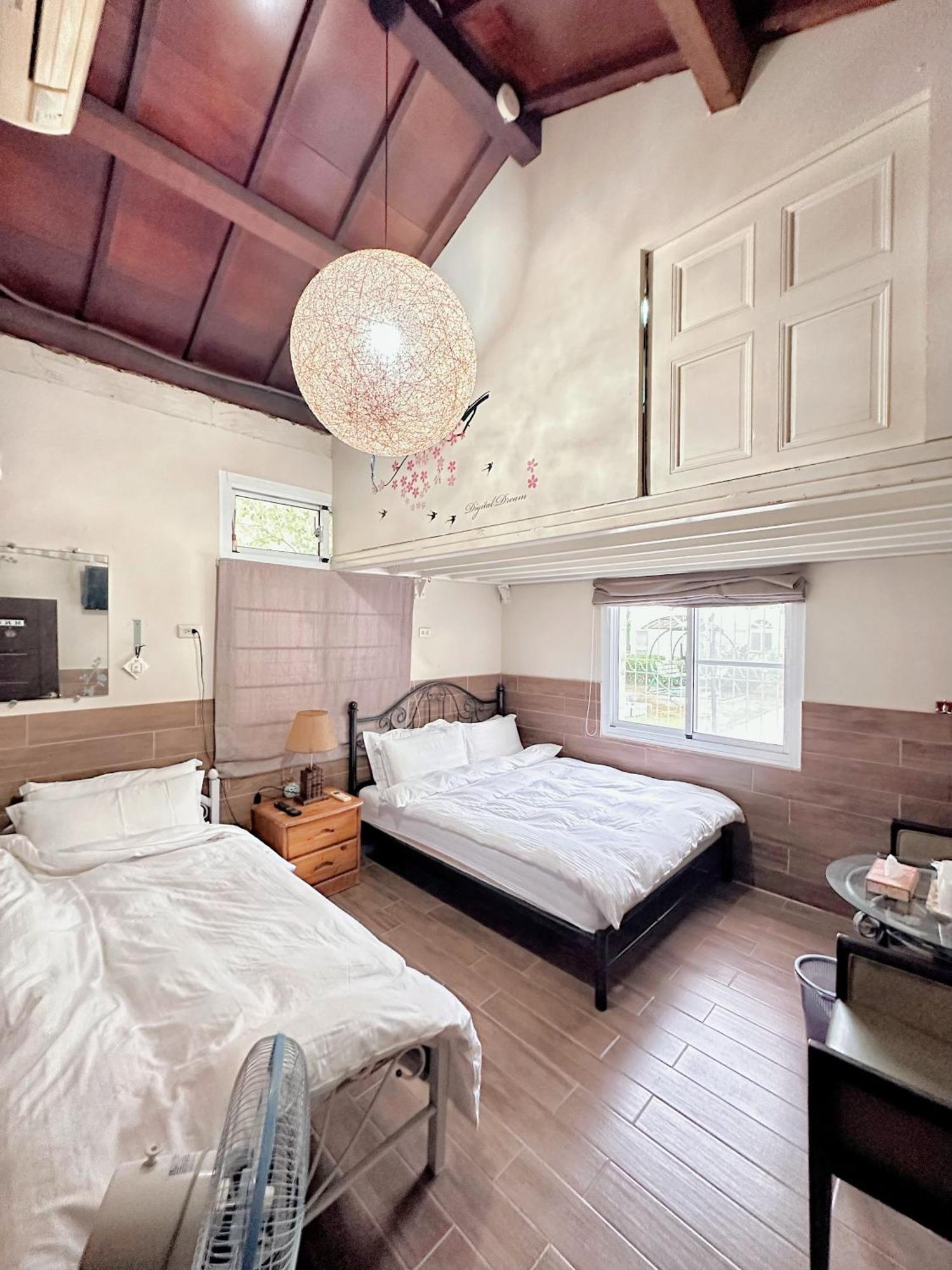 Ferienwohnung 晨曦山莊 晨曦紅瓦厝國民旅遊卡特約商店sunshino Farmstead Zuozhen Exterior foto